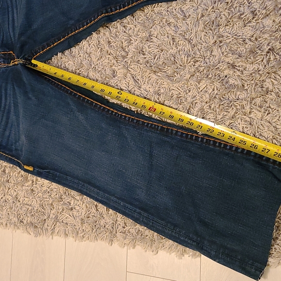 True religion dark blue jeans size 34 x 29.5 - Picture 10 of 13